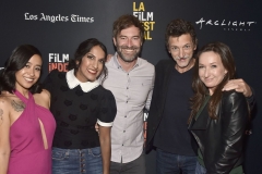 Actress-writer Charlene DeGuzman, director Suzi Yoonessi, writer-producer Mark Duplass