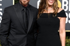 Christian Bale and his wife, Sibi Blazic